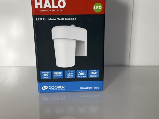 Halo LED Outdoor Wall Sconce - Image 5
